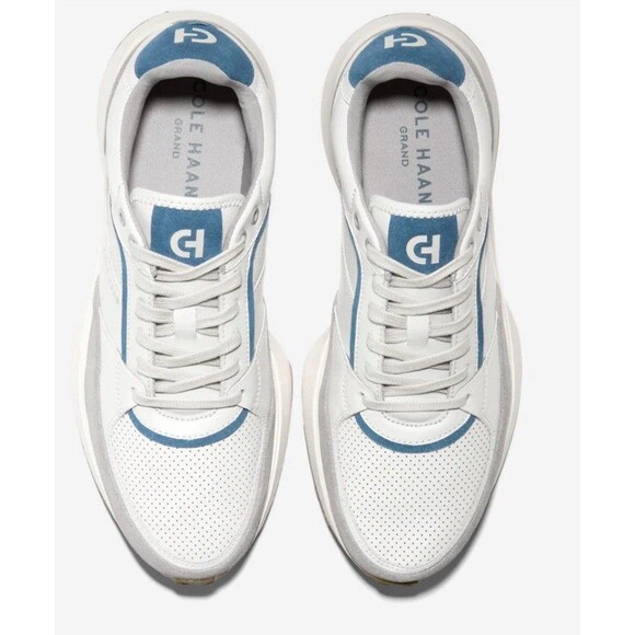 Cole Haan Men\'s Crosscourt Downtown Sneakers Glacier Gray Teal Ivory Size 11M main image 8